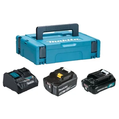 Набор (зарядное устройство+акк.) Makita MAKPAC PSK MKP2NX1 BL1850B + BL1021B + DC18RE