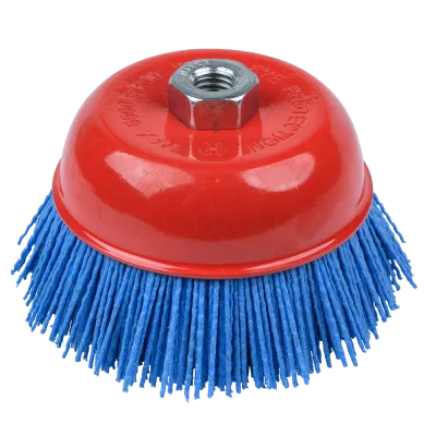 Щетка из нейлона 125мм М14 (чашечная) YIDA T386409