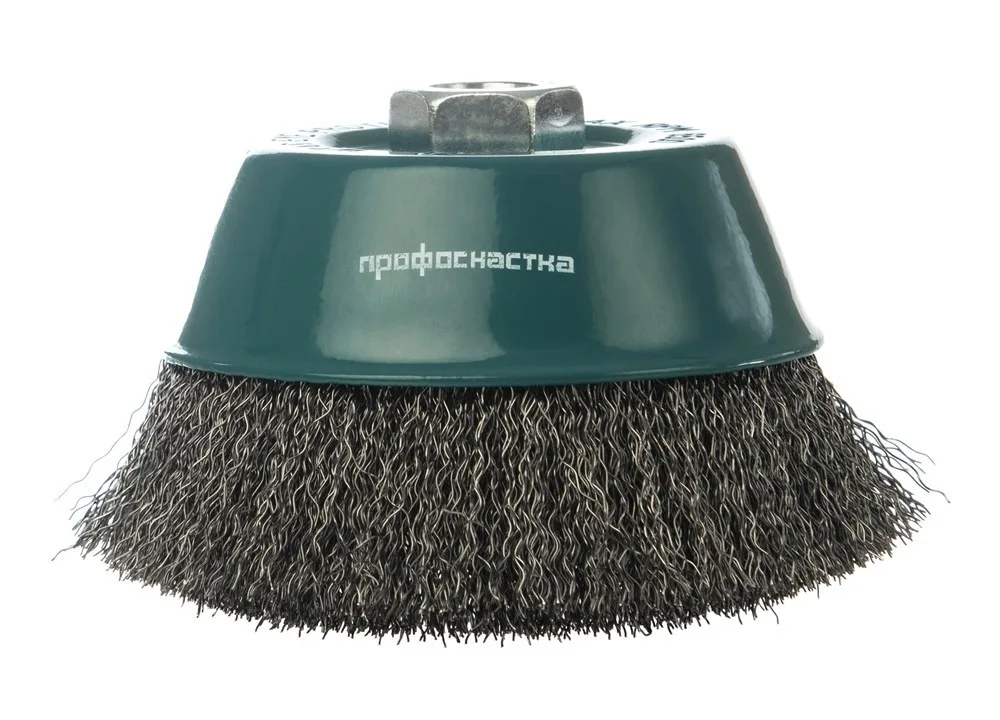 Корщетка для УШМ 75мм чашка, мягкая №2 ПрофОснастка 20101002