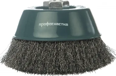 Корщетка для УШМ 125мм чашка, мягкая №5 ПрофОснастка Мастер 20101005