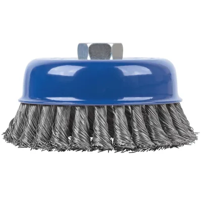 Корщетка для УШМ 125мм чашка, витая Cutop Profi 82-523