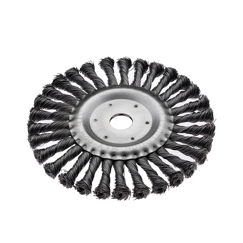 Корщетка для УШМ 180мм радиальная, витая YIDA T393043