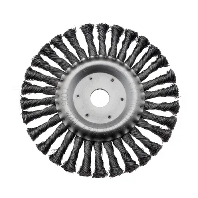 Корщетка для УШМ 180мм радиальная, витая YIDA T393043