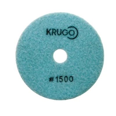 Черепашка для полировки (АГШК) сухой 100мм (ЦЕНА за 1шт) Р1500 KRUGO PPD041500