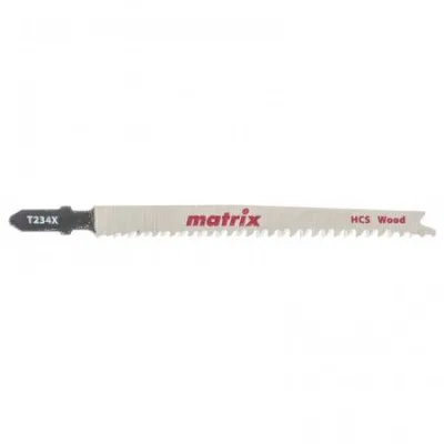 Полотно для электролобзика  по дереву T234X, 90*2-3 мм, HCS// Matrix 78217