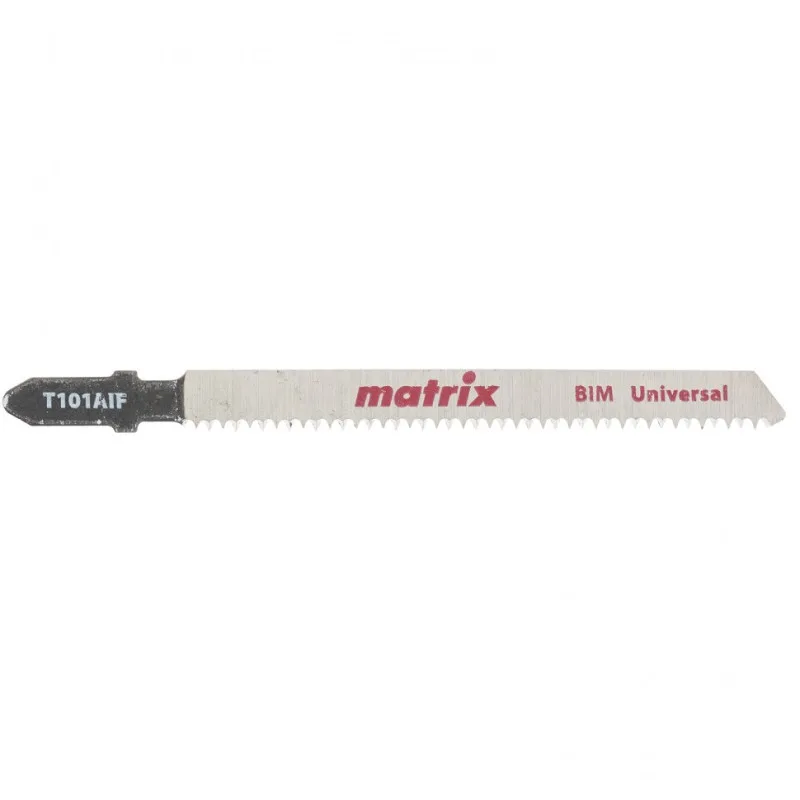 Полотно для лобзика T101AIF по дер с покрыт Bimetal 72*1,7мм Matrix 78230