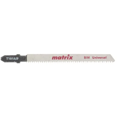 Полотно для лобзика T101AIF по дер с покрыт Bimetal 72*1,7мм Matrix 78230