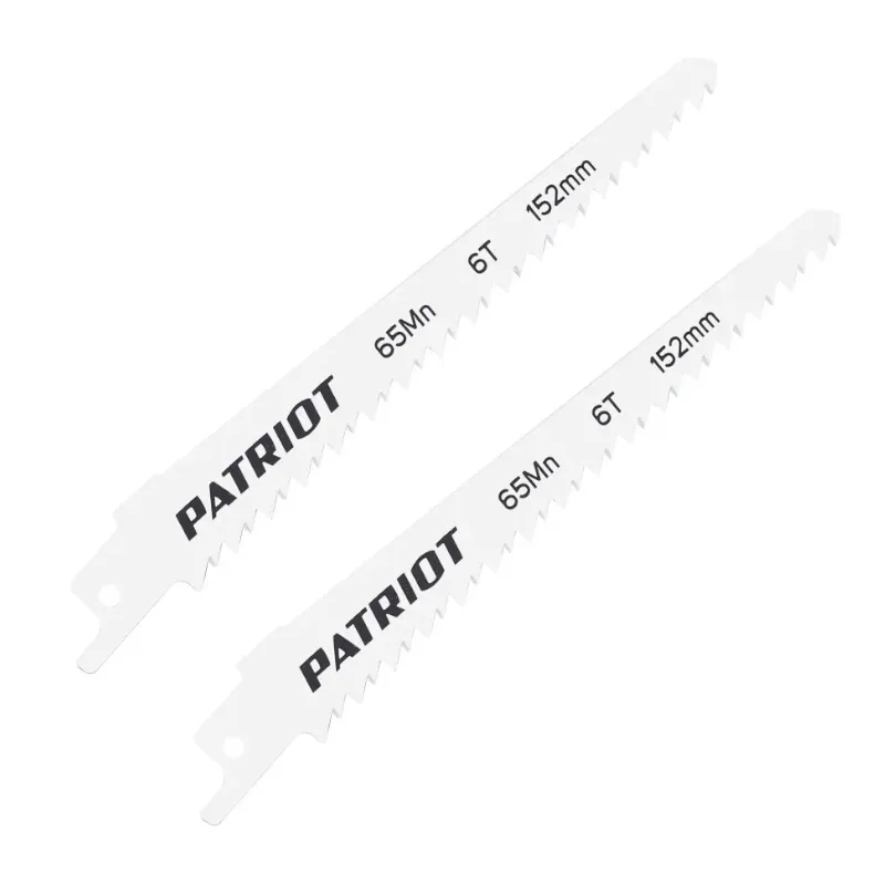 Полотно для сабельной пилы по дереву 152*19*1,27мм*6T PATRIOT 814010501