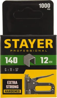 Скобы №12 для степлера тип 140 STAYER 31610-12