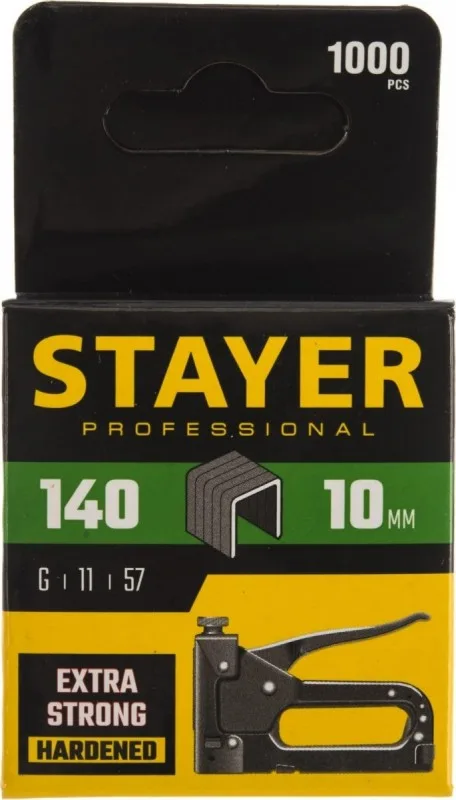 Скобы №10 для степлера тип 140 STAYER 31610-10
