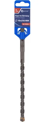Бур по бетону 10*210 SDS+ двойная резьба CUTOP Profi 40-10210
