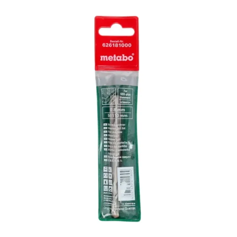 Бур 8*110 SDS-plus Metabo 626181000
