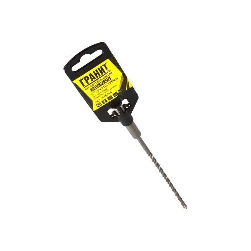 Бур SDS-PLUS ГРАНИТ 5*210/150 445210
