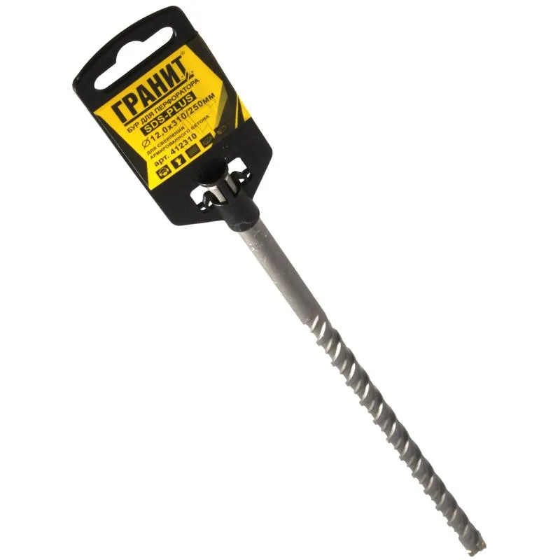 Бур SDS-PLUS ГРАНИТ 12*310/250 412310