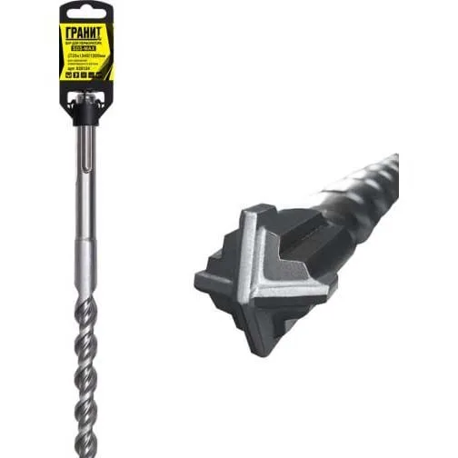 Бур SDS-MAX ГРАНИТ 25*1340/1200 Quardro-Х 825134