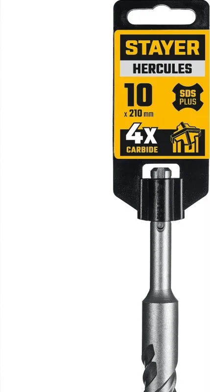 Бур 10*210мм SDS-plus STAYER HERCULES-4X 29290-210-10