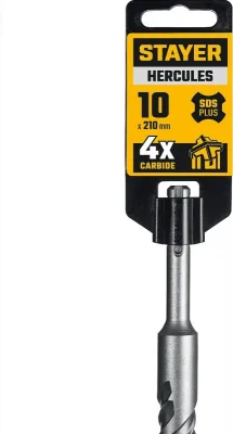 Бур 10*210мм SDS-plus STAYER HERCULES-4X 29290-210-10