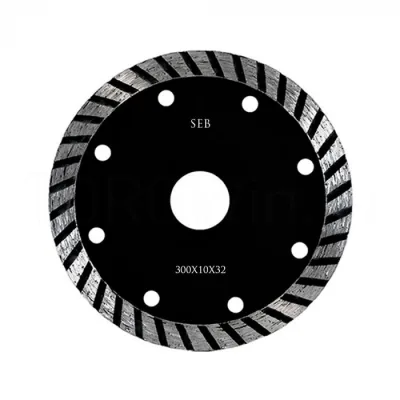 Диск алмазный 300*10*32мм турбо крупный зуб TORGWIN T341854 SEB 106AG-SEB30032DT