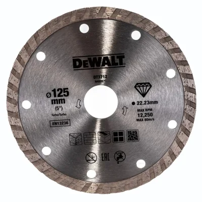 Диск алм 125*22мм универсал турбо DeWALT DT3712