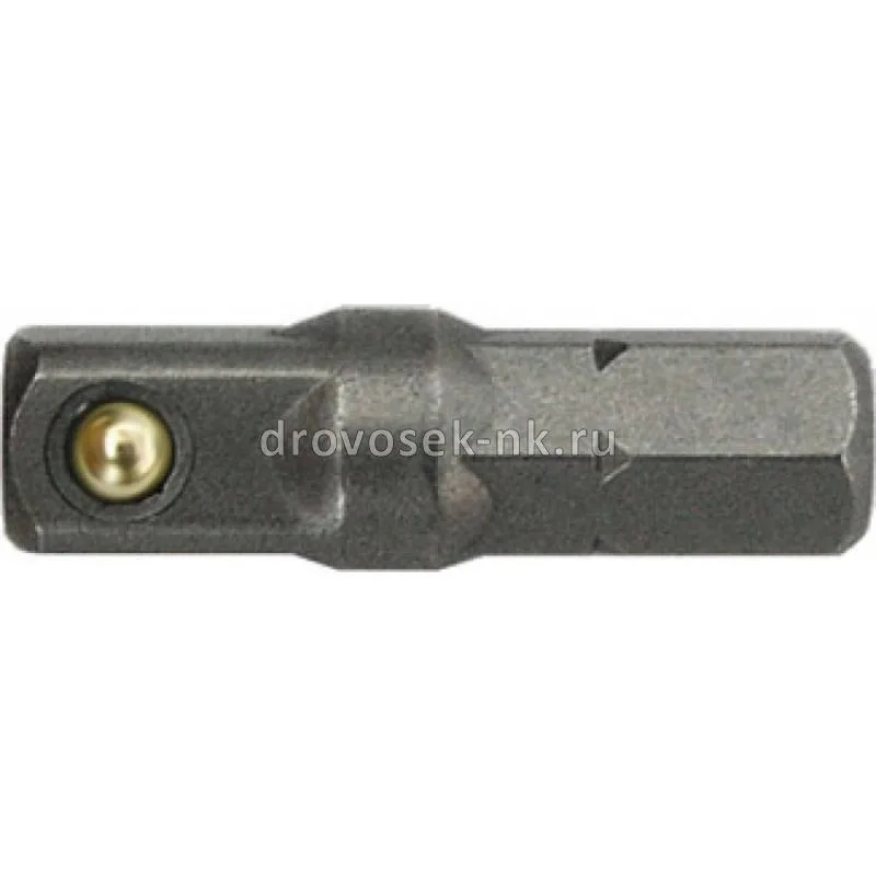 Адаптер с биты на головку для отвертки 25мм 1/4"-1/4" FIT 57951