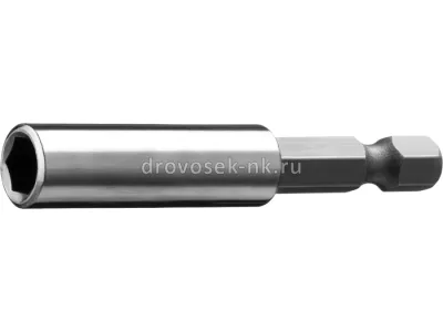 Адаптер для бит STAYER Мастер с магнит. 60мм 2670-60