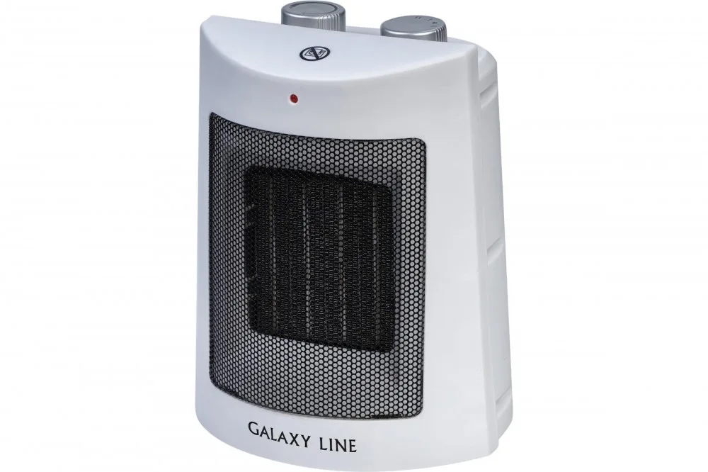 Тепловентилятор Galaxy LINE GL8170 БЕЛЫЙ 1500Вт, 2 режима работы (750Вт и 1500Вт), керамичес