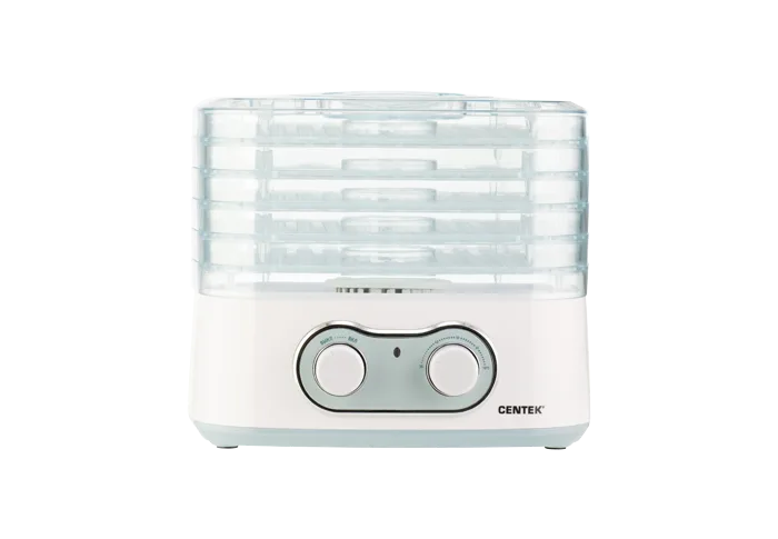 Сушилка для овощей Centek CT-1659, Белый, ОБЪЕМ 5 л, 270Вт, 5 поддонов