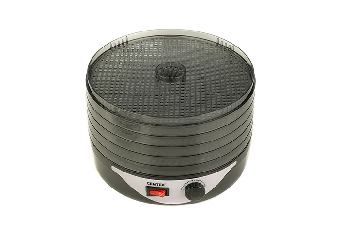 Сушилка для овощей Centek CT-1658, Черный, ОБЪЕМ 4 л, 270Вт, 5 поддонов