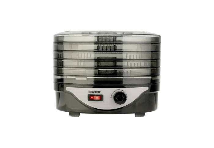 Сушилка для овощей Centek CT-1658, Черный, ОБЪЕМ 4 л, 270Вт, 5 поддонов