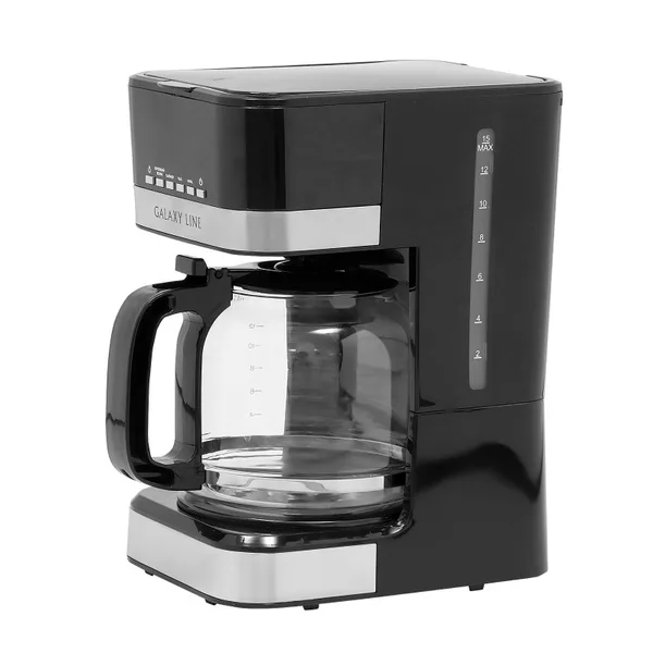 Кофеварка Galaxy LINE GL0711 электрическая (1100Вт, 1,8л)