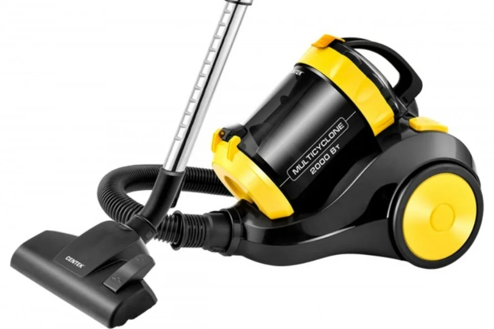 Пылесос Centek CT-2529 (жёлтый) мультициклон 2000/350Вт