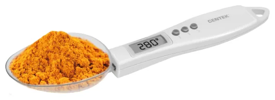 Весы кухонные-ложка Centek CT-2460 электронные, max 300г, шаг 0.5г
