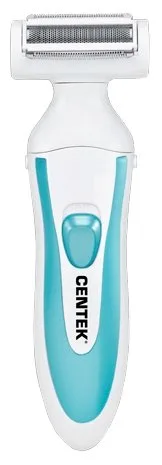 Бритва женская Centek CT-2192 (бел/бирюзовый) сетчатая бритва для сухого бритья, насадка-гребень