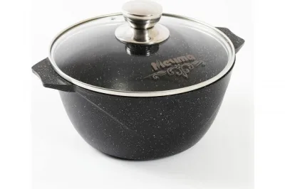 Кастрюля 2л АП Гранит black 42802