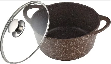 Кастрюля с гранитным покрытием 5,5л Kelli KL-4083-24