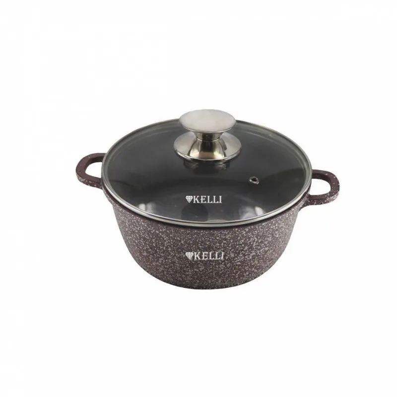 Кастрюля с гранитным покрытием 1,5л Kelli KL-4091-16