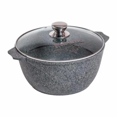 Кастрюля 5л АП "Premium" (grey).арт. 45901