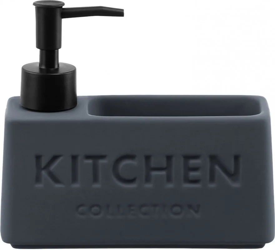 Диспенсер для моющего "KITCHEN" 420 мл графит Elan Gallery 190014