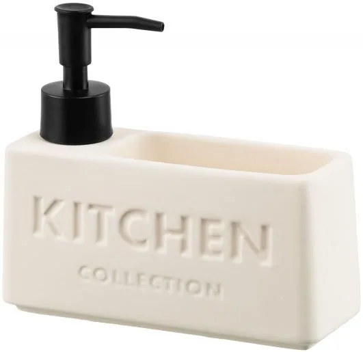 Диспенсер для моющего "KITCHEN" 420 мл бежевый Elan Gallery 190013