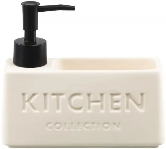 Диспенсер для моющего "KITCHEN" 420 мл бежевый Elan Gallery 190013