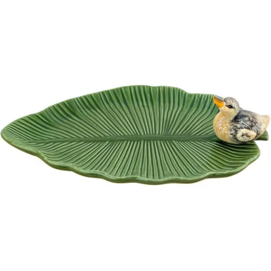 Блюдо сервировочное "Уточка" Elan Gallery 29,3*20,5*6,5 см, овальное, керамика 340074