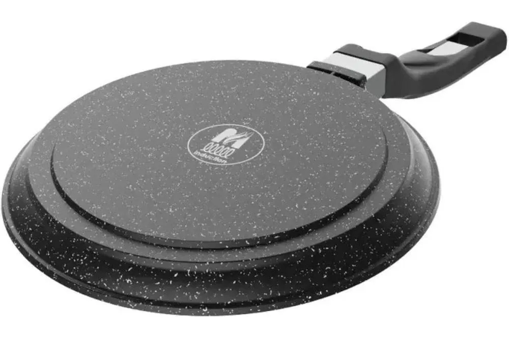Сковорода блинная индукционная 22см АП Гранит black Induction Pro арт. 12802И Мечта