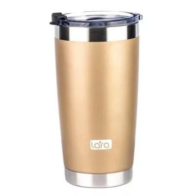 Термокружка LARA  560мл, двойные стенки, вакуум, сталь LR04-25