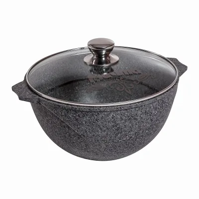 Казан для плова 8л АП "Premium" (grey).арт. 58901