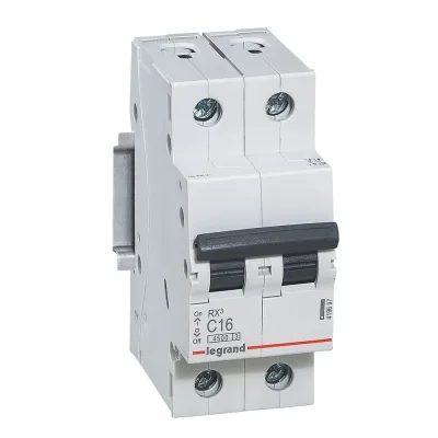 Автом. выкл. LEGRAND 2Р 10А RX3 4,5 кА C