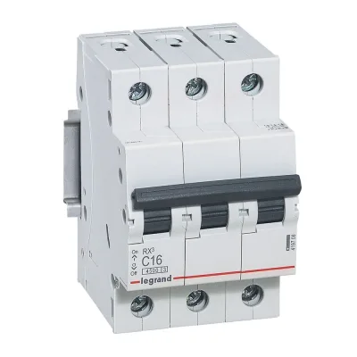 Автом. выкл. LEGRAND 3Р 32А RX3 4,5 кА C