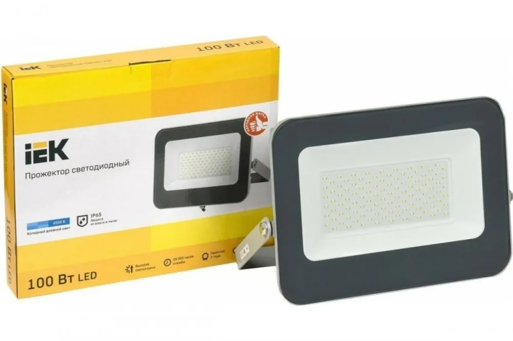 Прожектор светодиодный СДО 07-100 Вт IP65 IEK
