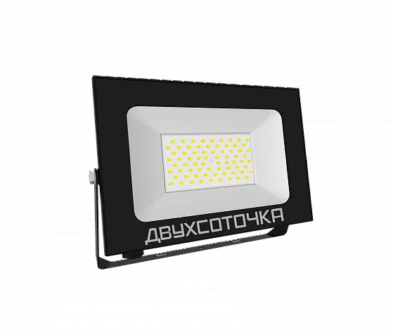 Прожектор светодиодный Двухсоточка СДО 200Вт 5000К IP65 черный Фарлайт FAR002369