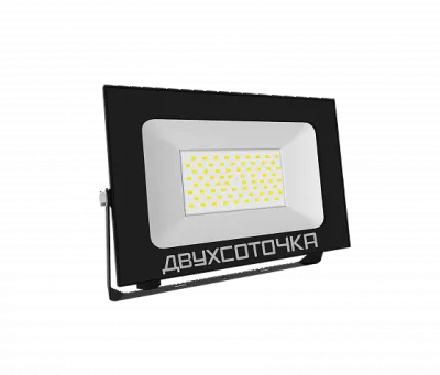 Прожектор светодиодный Двухсоточка СДО 200Вт 5000К IP65 черный Фарлайт FAR002369