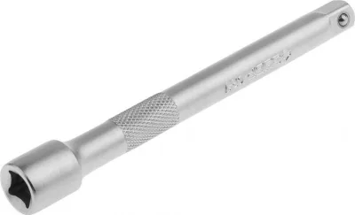 Удлинитель для головок торцевых 1/4" хром 100мм ЗУБР 27722-100